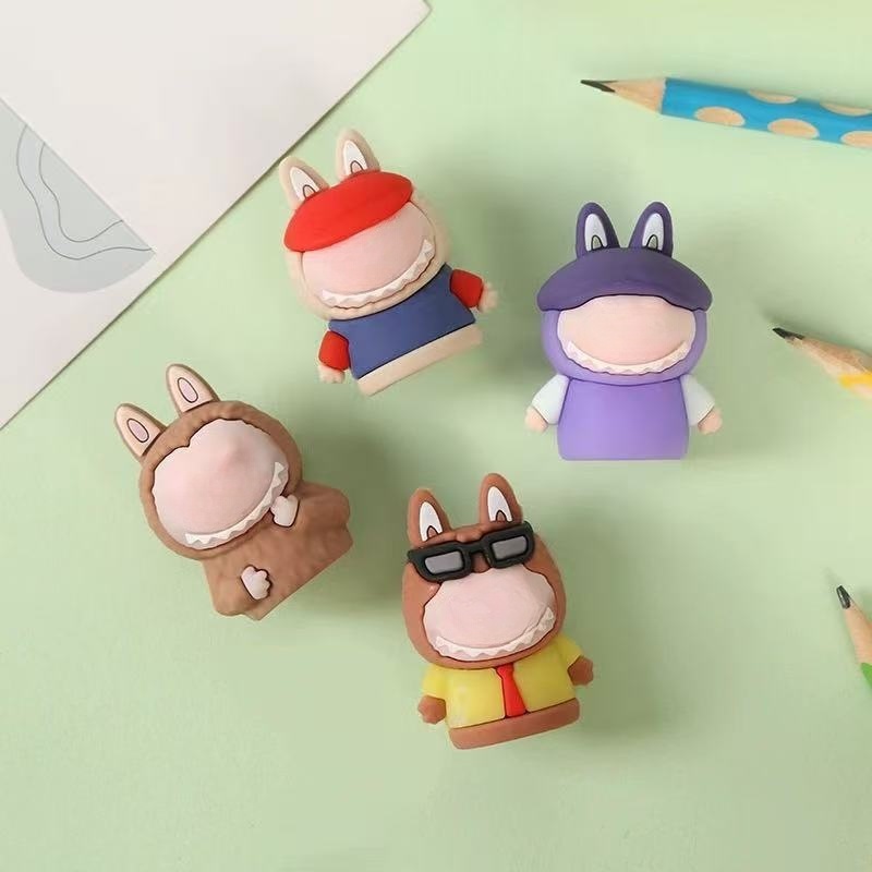 创意可爱卡通学生转笔刀(一组3个不挑图)Z1213