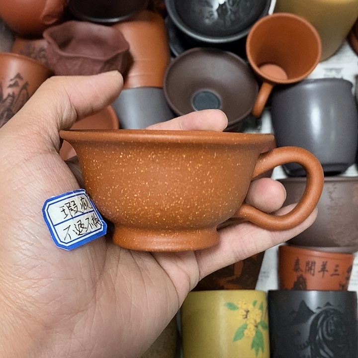 紫砂茶杯瑕疵不退不换