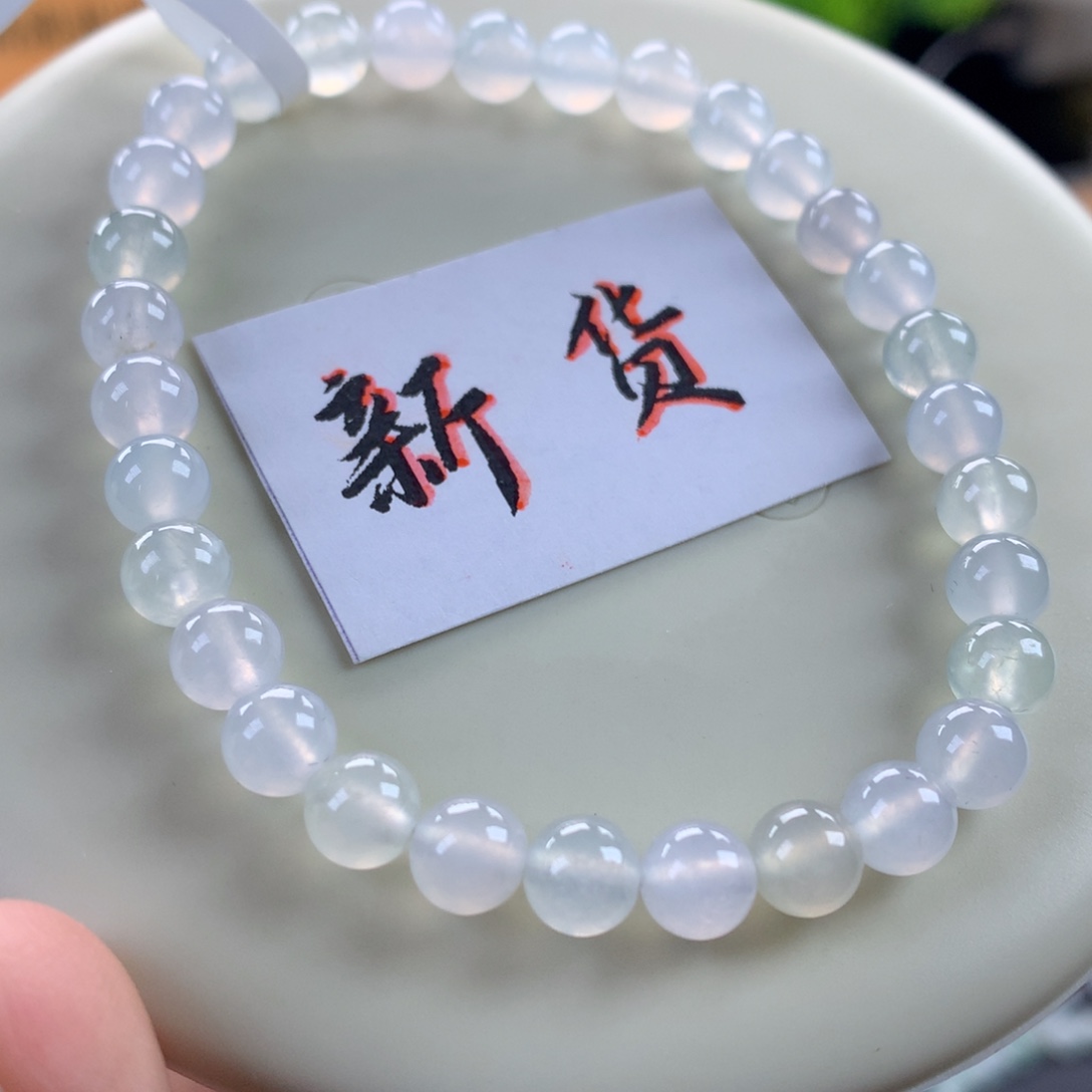 翡翠未镶嵌手链卡6
