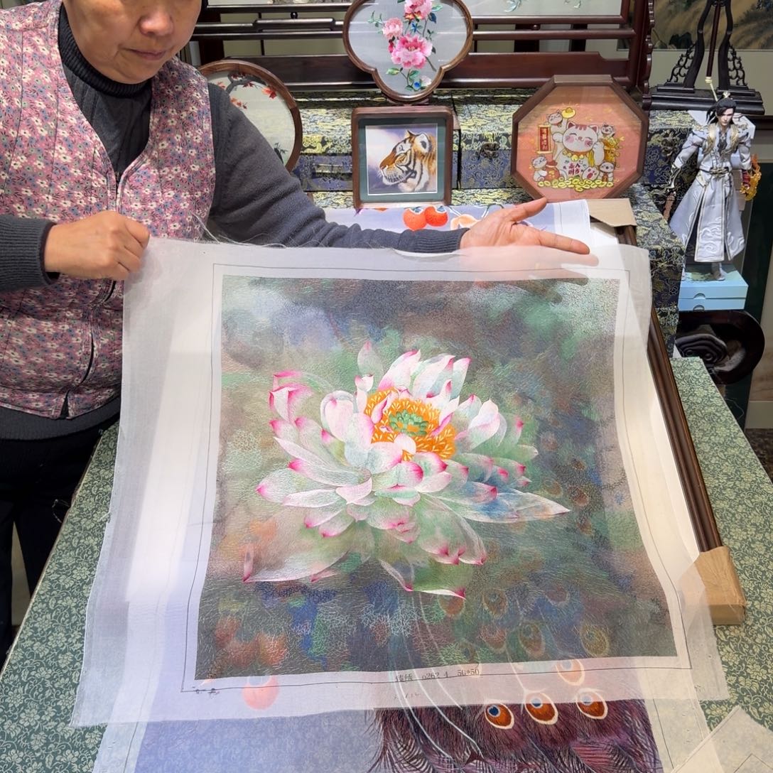 刺绣手工苏绣工艺