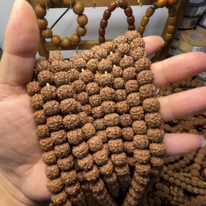 金刚菩提吊坠黑玫瑰长串保手持