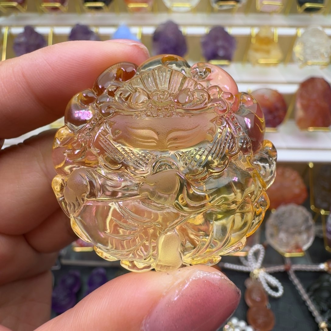 水晶颈饰未镶嵌九尾狐