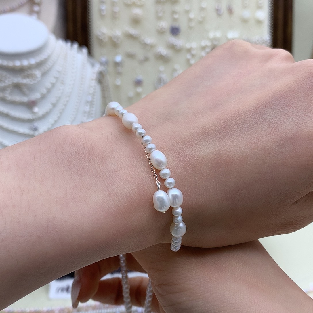 淡水珍珠项链未镶嵌