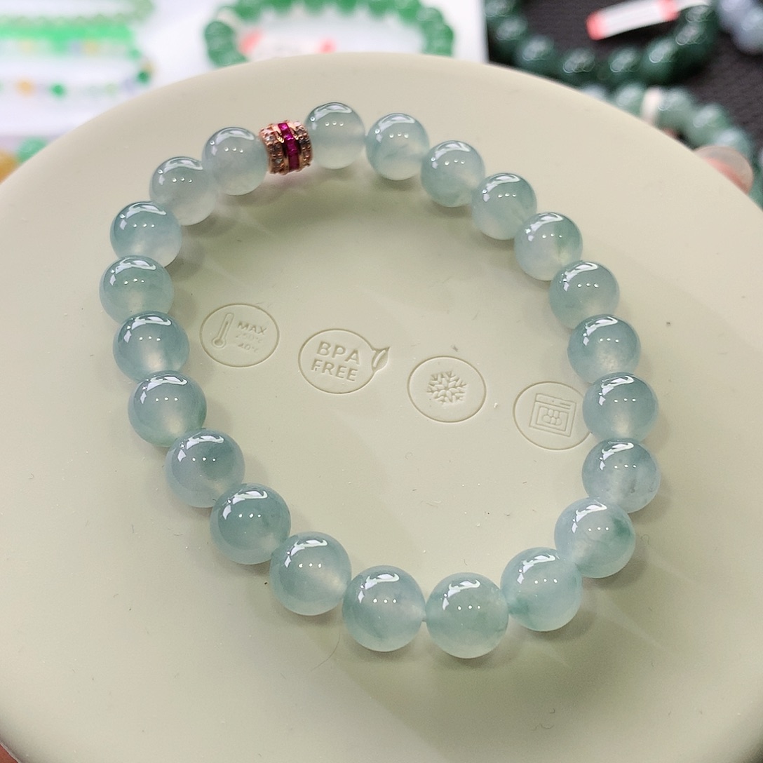 翡翠手链未镶嵌翡翠