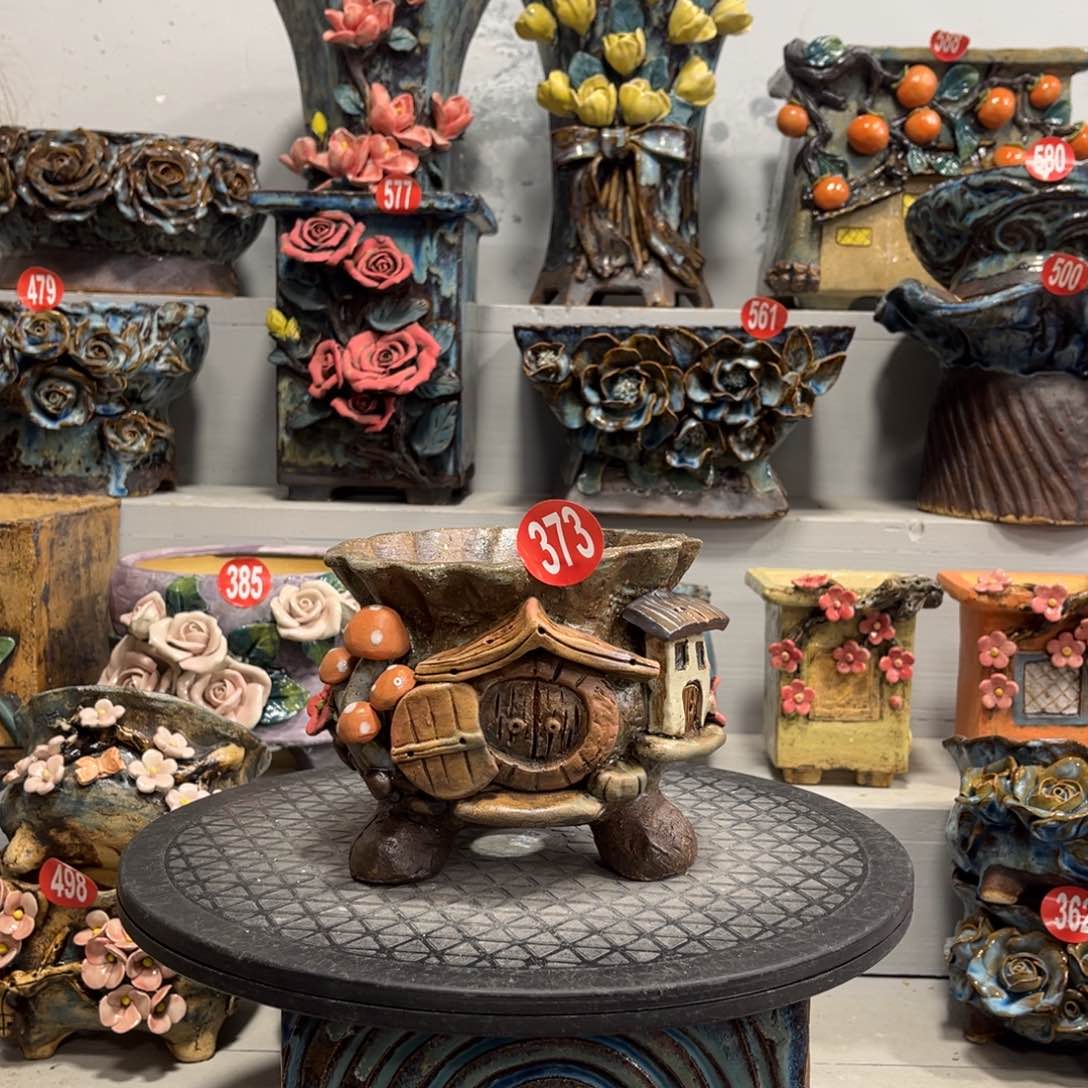 微瑕373 号陶然花盆厂家直销