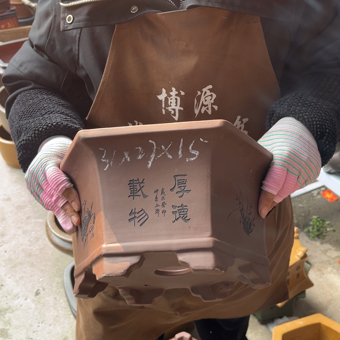 花盆紫砂盆景艺术