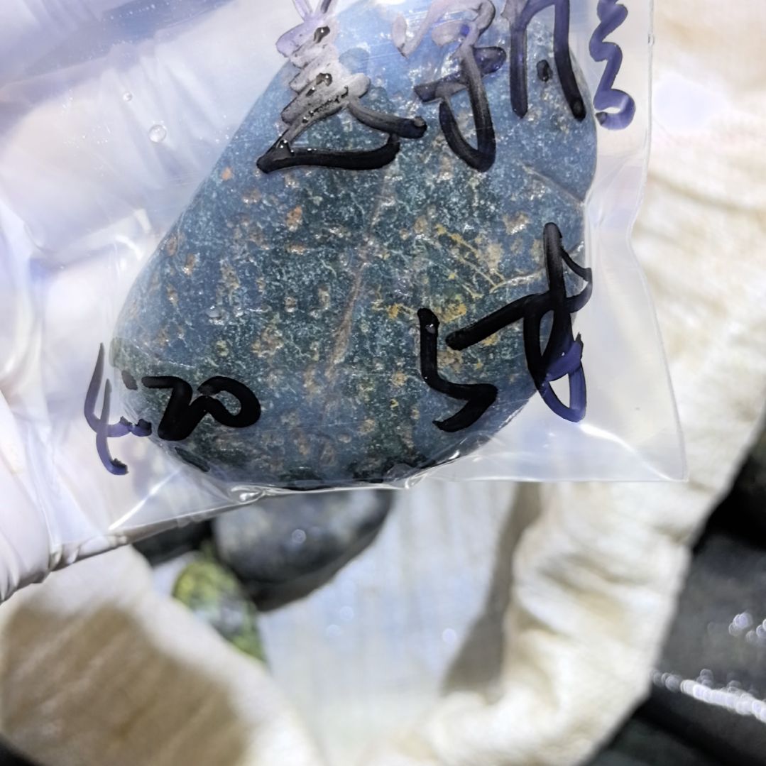 慈***音藏玉药王石原石一个