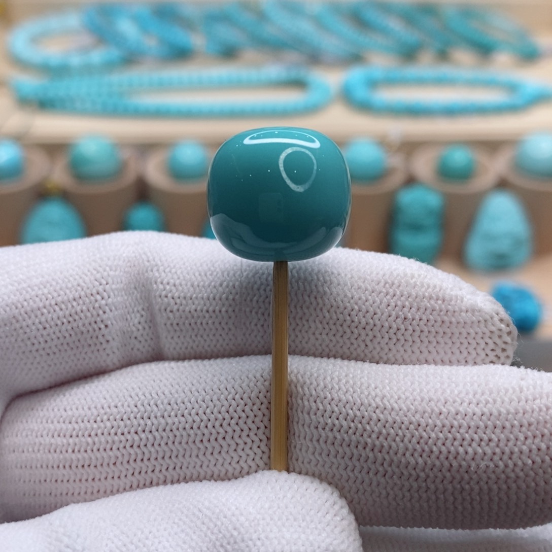 未镶嵌绿松石珠宝奇石