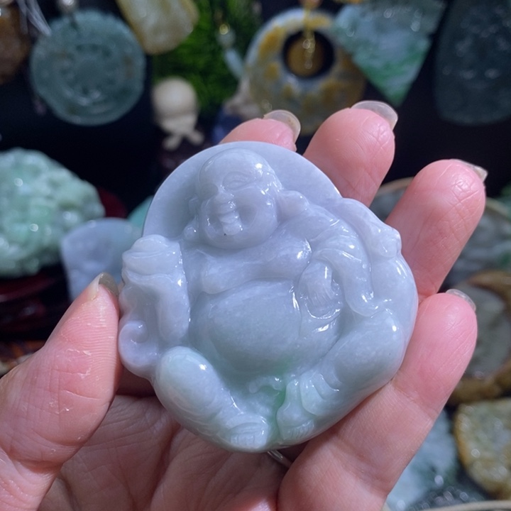 【闪购商品】颈饰未镶嵌翡翠佛