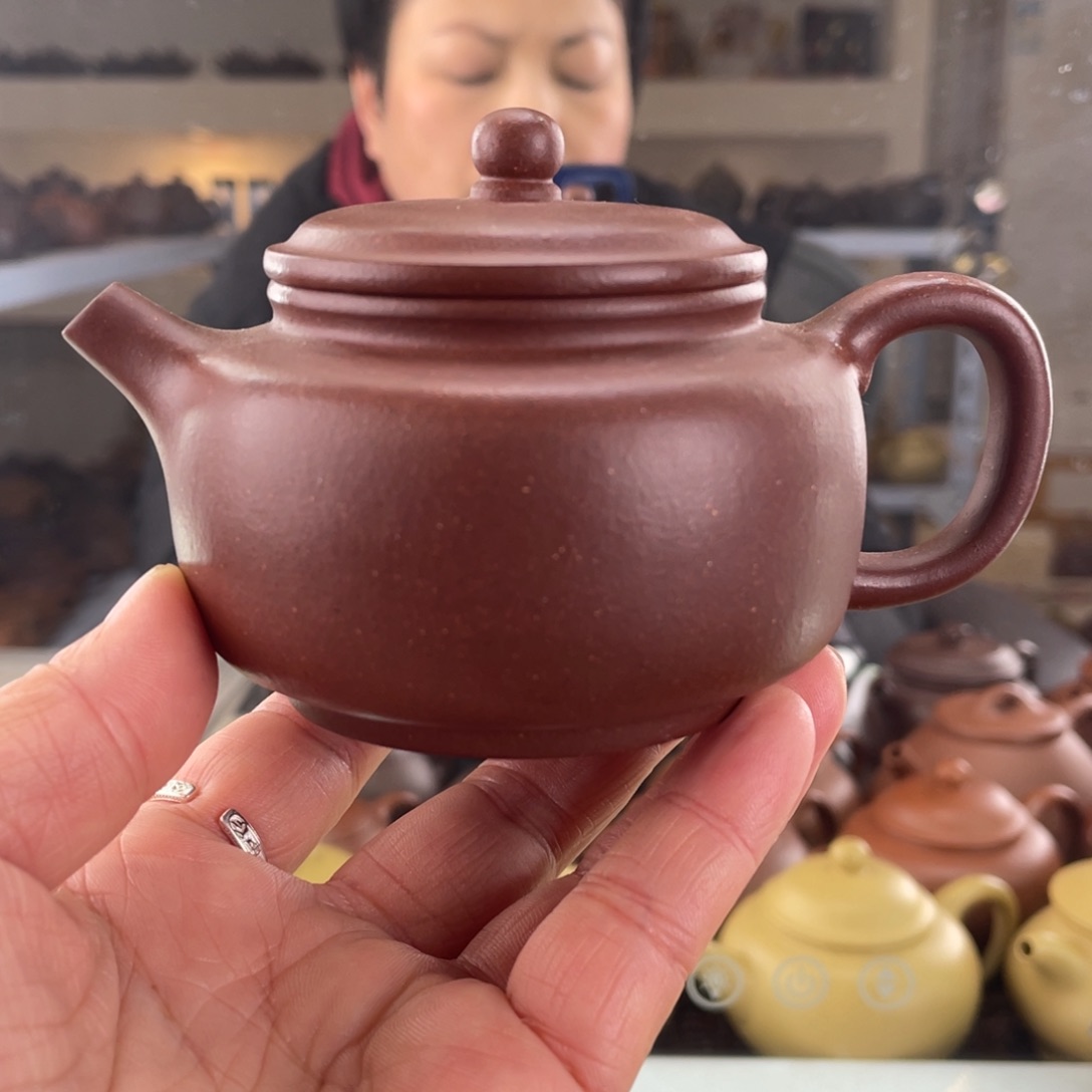 紫砂茶壶五号井底槽清五堂徳钟150cc