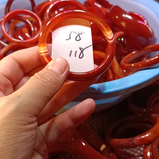 玛瑙/玉髓未镶嵌手镯