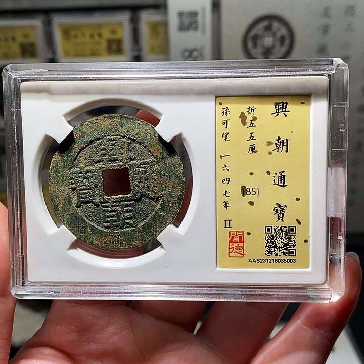 铜瀚海文物A兴朝通宝5003