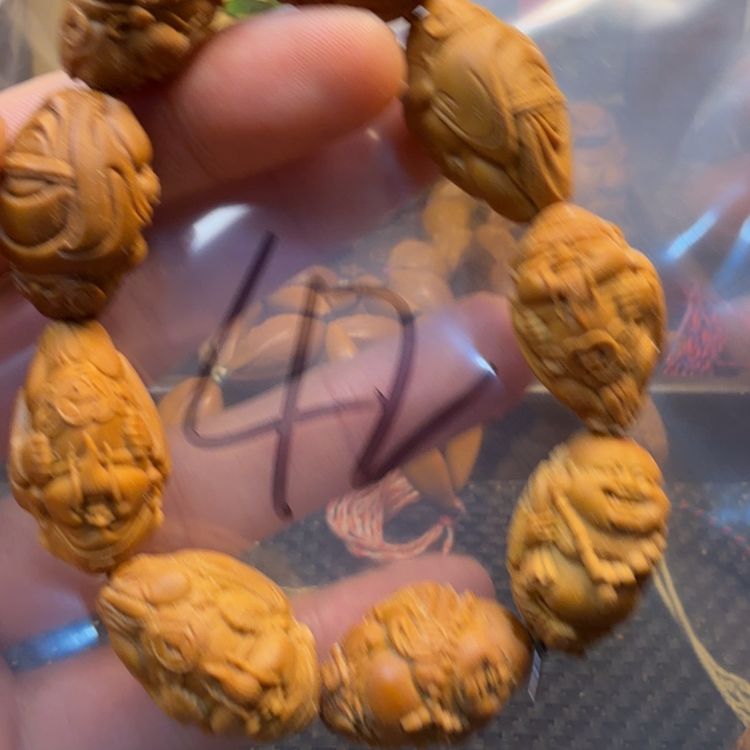 橄榄核手串/手链哈哈