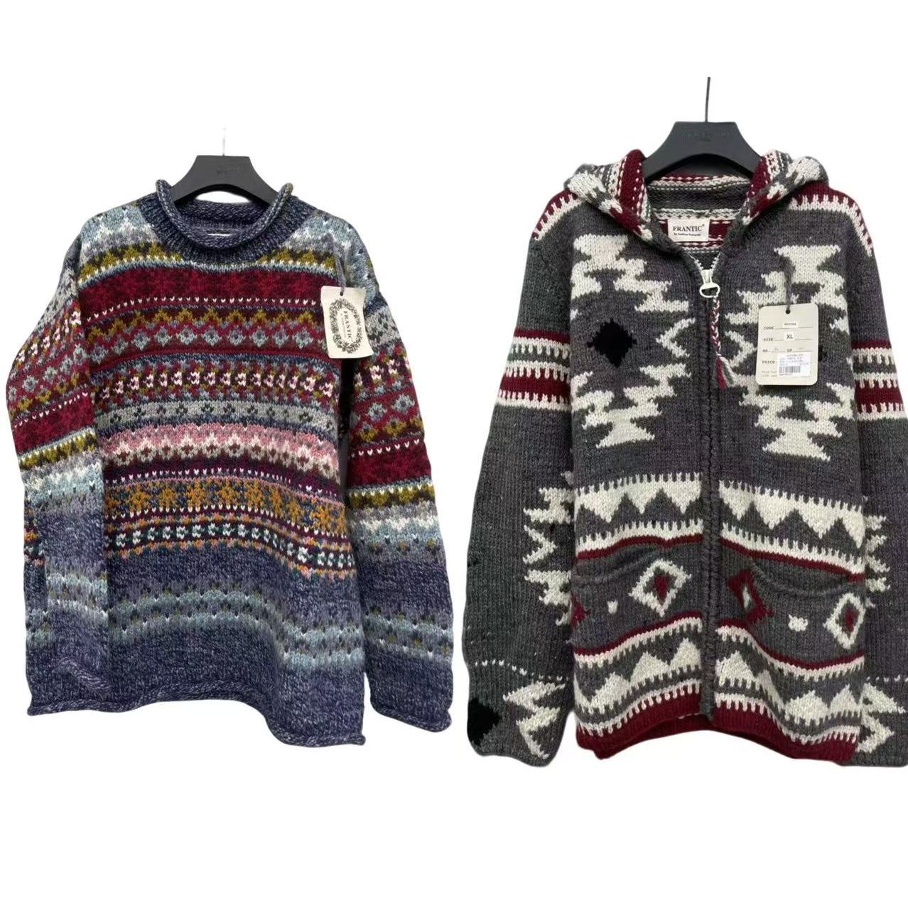 【FRANTIC】26SS KENTUCKY  意大利设计师品牌羊毛手工毛衣