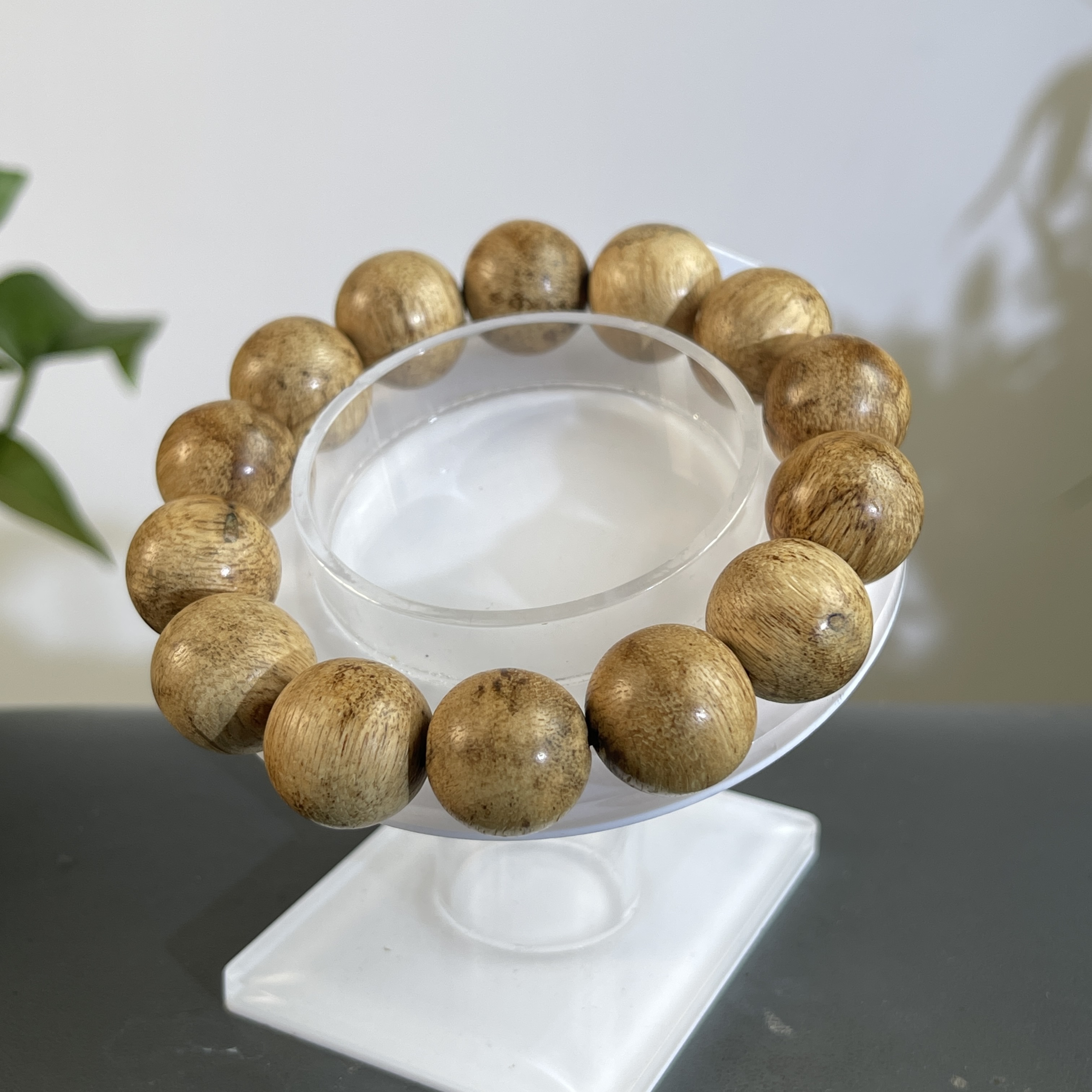 ZYCX-333 沉香加里曼丹 约：14颗*15mm