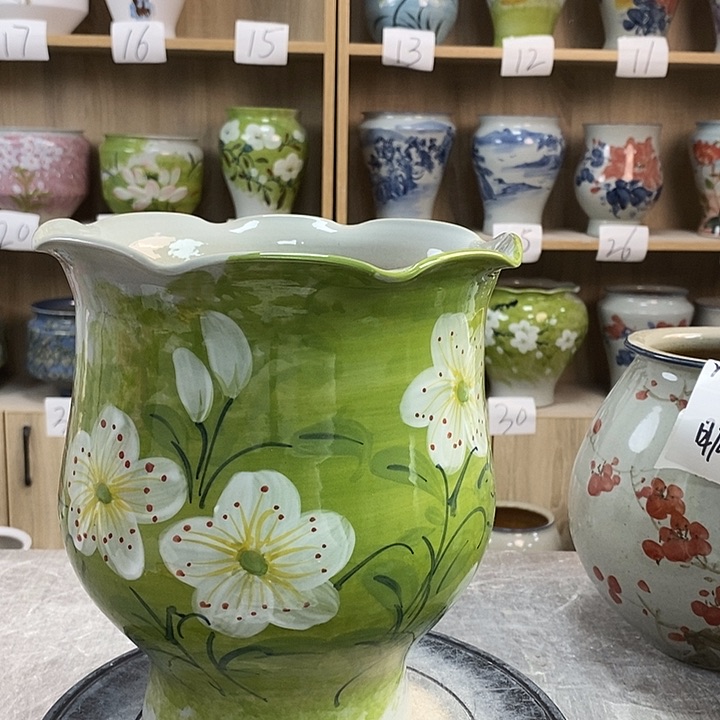 缸5xp景德镇陶瓷花盆