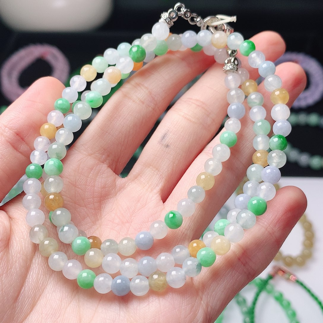 翡翠未镶嵌手链翡翠