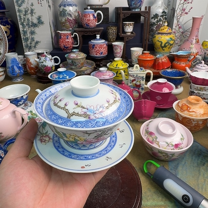 摆件景德镇陶瓷老厂瓷51