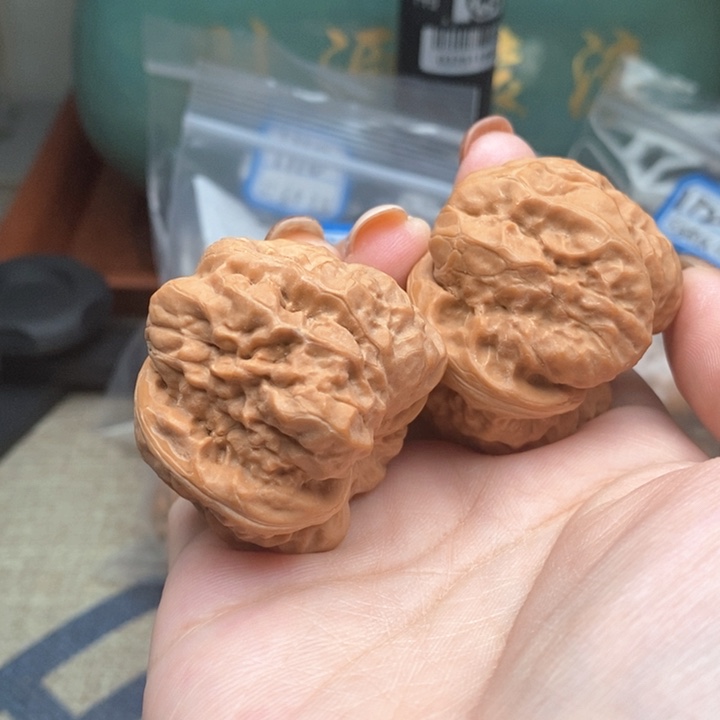 猴头核桃吊坠1814号蛙蛙白茬39