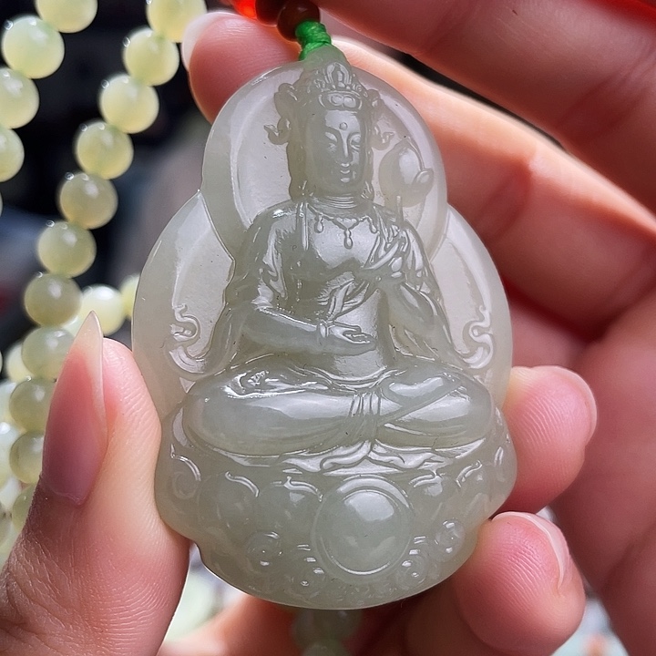 和田玉挂件未镶嵌定制发货