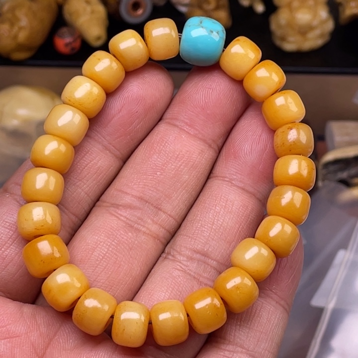 驼骨摆件人工皂骨