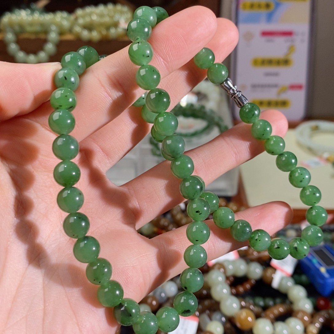 和田玉手链未镶嵌