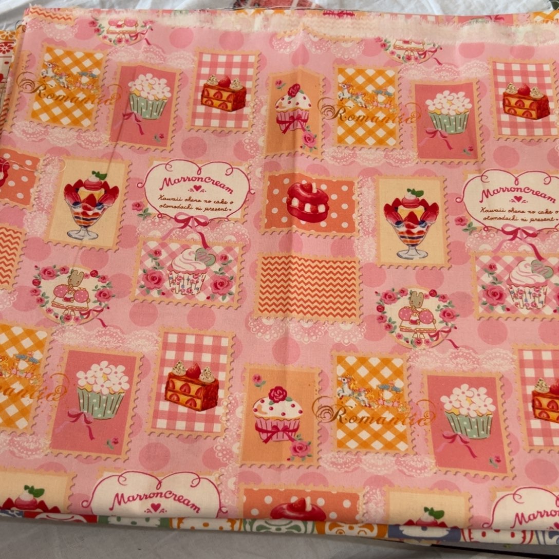 棉福袋一米价纯棉平布1.1米宽果子块