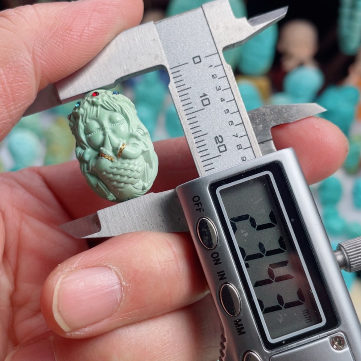 【闪购商品】绿松石吊坠(不含链)未镶嵌