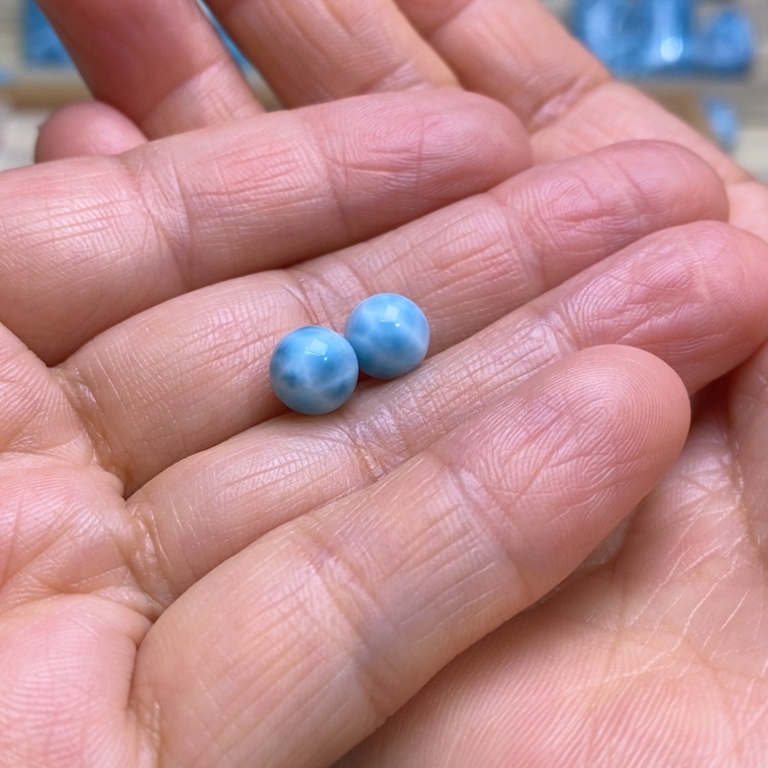 E***a针钠钙石（海纹石）未镶嵌颈饰