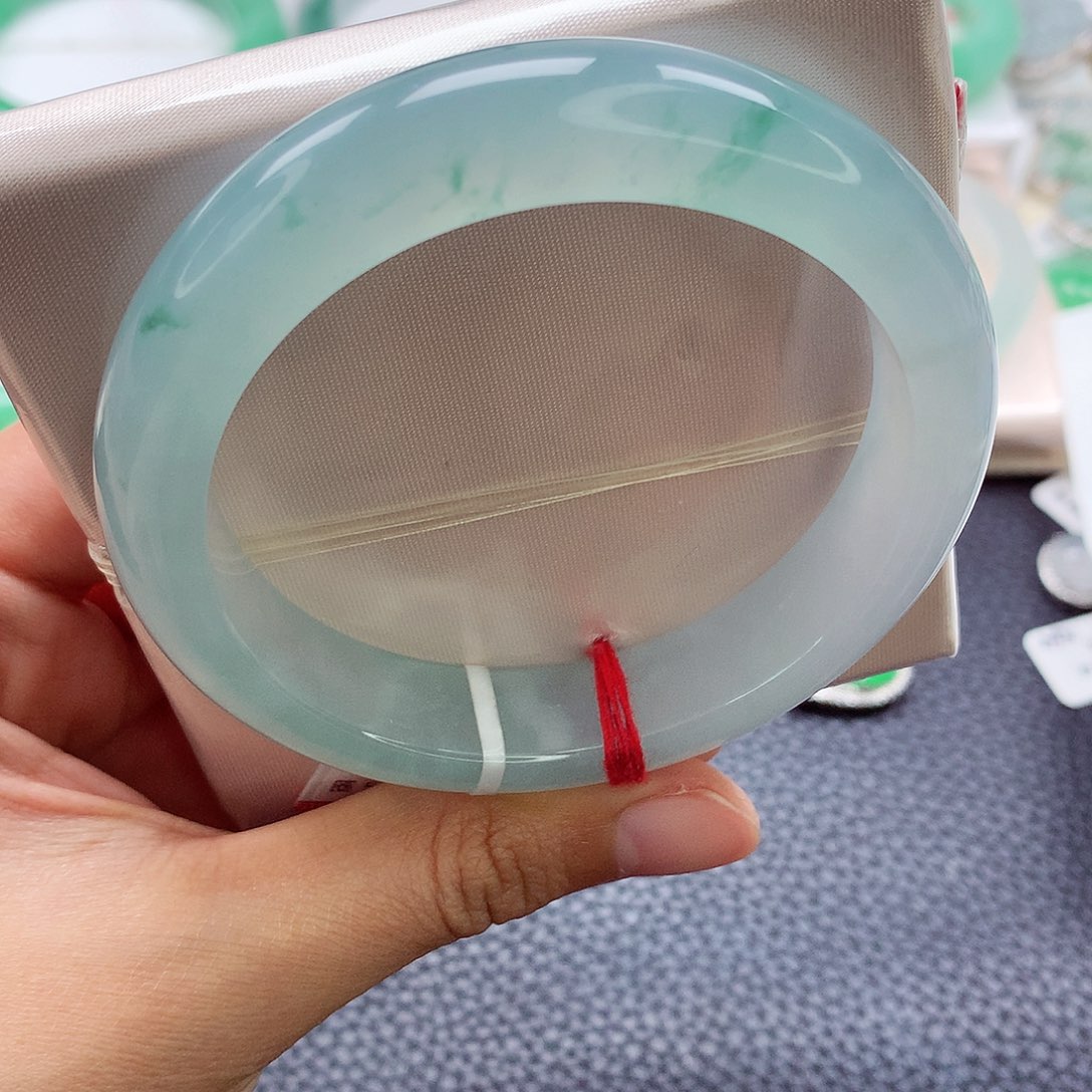 翡翠手镯未镶嵌55 56 57