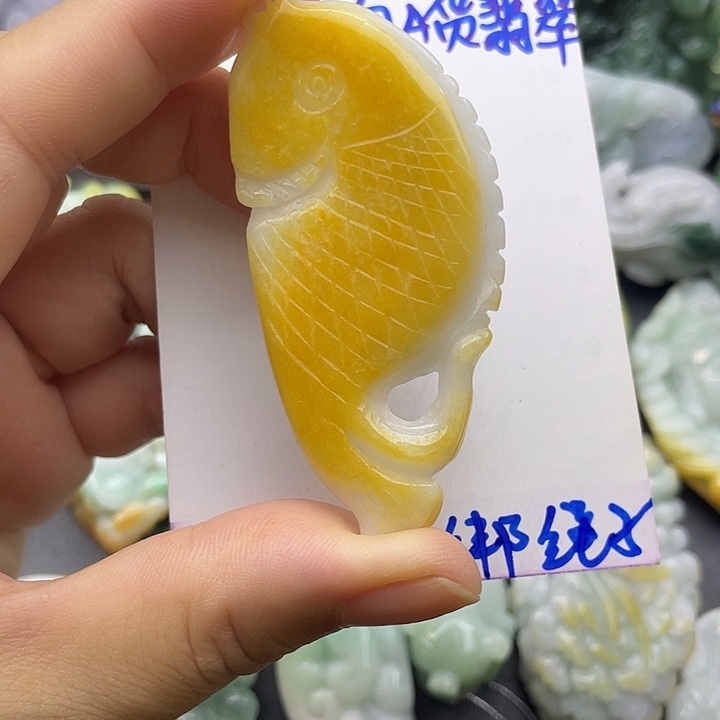 颈饰未镶嵌翡翠天然翡翠