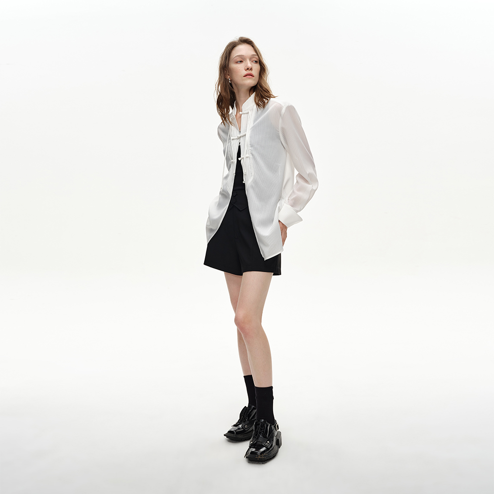 DI.AD 简约百搭短裤女2025春季新品高腰A字包臀裙裤修身显瘦热裤