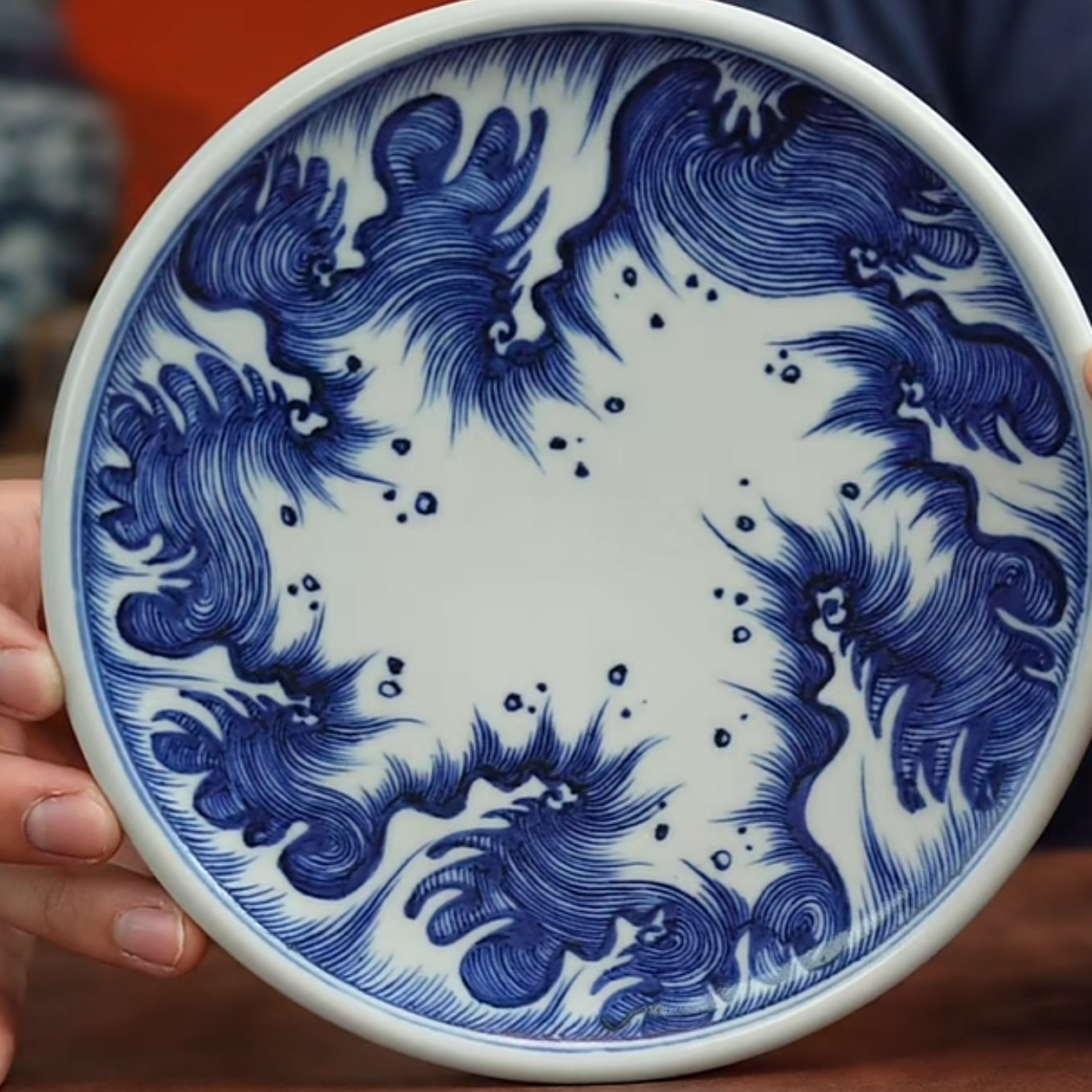 弘元珍藏海浪壶承