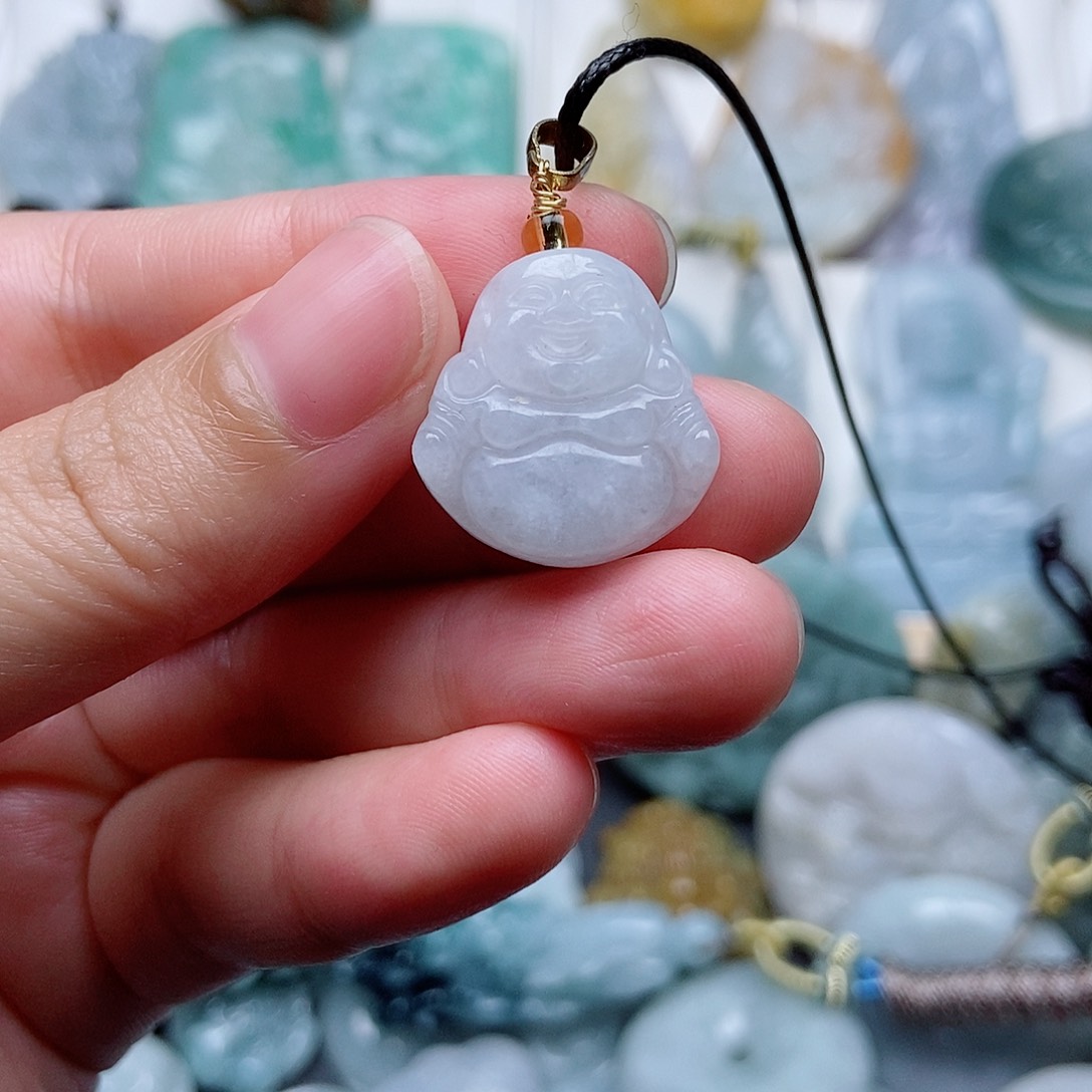 翡翠未镶嵌吊坠(不含链)翡翠