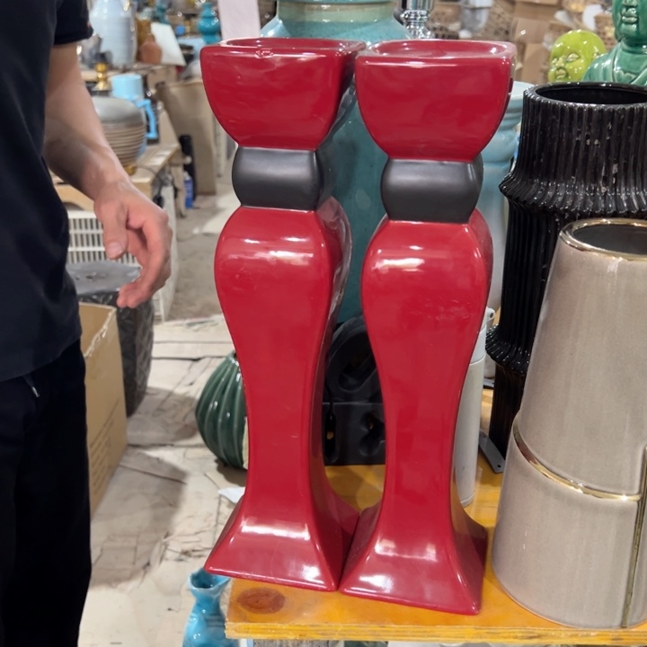 瓶高度39厘米宽度9厘米微瑕捡漏上釉不匀