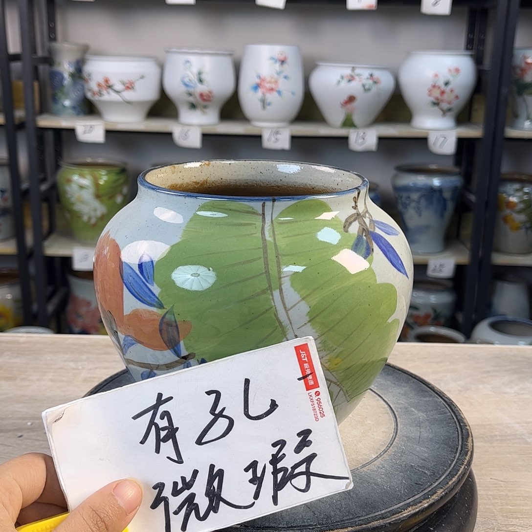 罐1xc景德镇陶瓷花盆