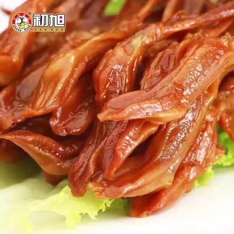 温州初旭鸭舌  生鸭舌中大号 毛重称重500克起拍 冷冻保存