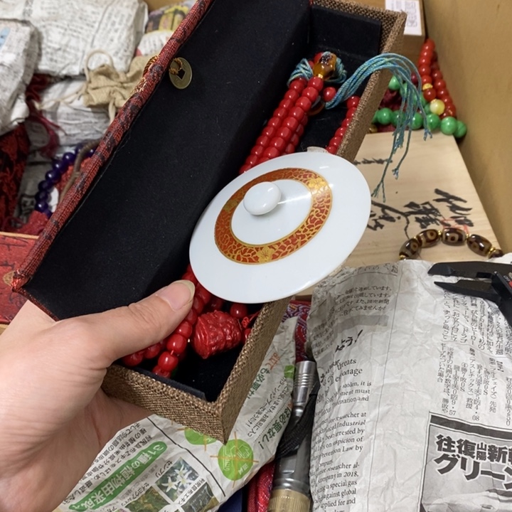 瓷片哈中古工艺品树脂