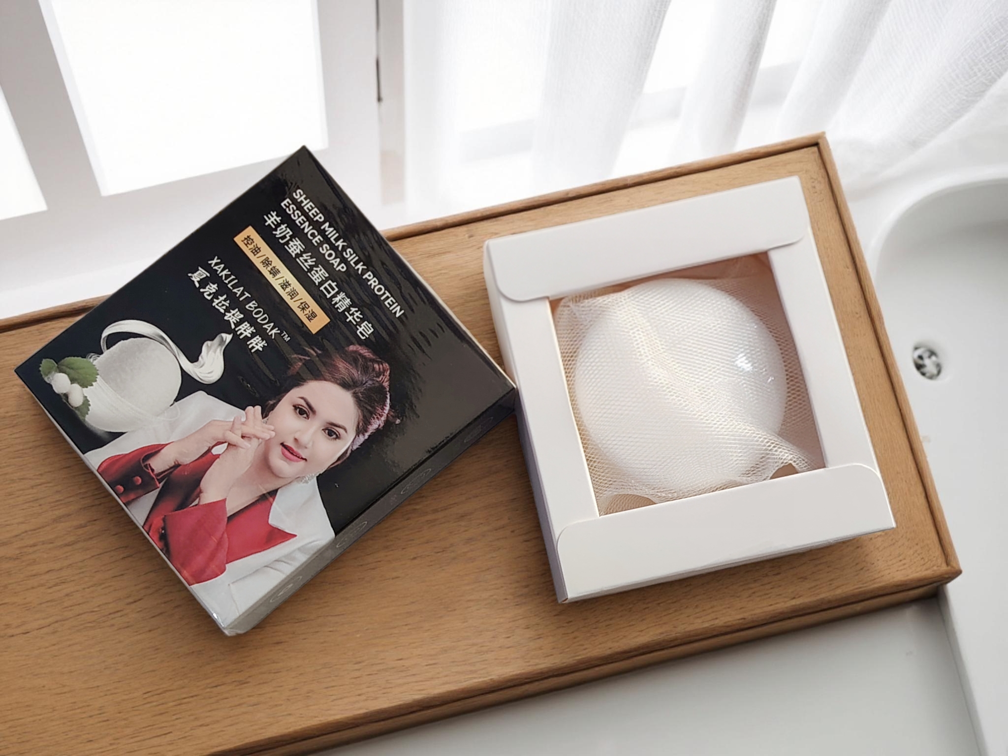 夏克拉提胖胖羊奶蚕丝蛋白精华皂