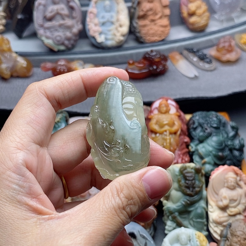 【闪购商品】未镶嵌吊坠定制石英质玉