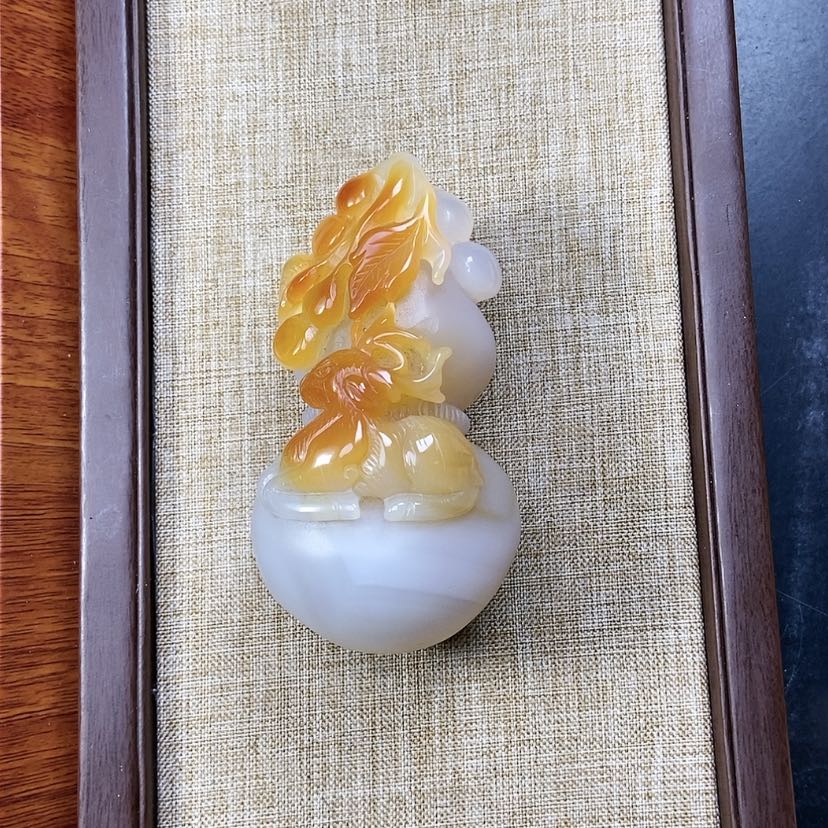 【闪购商品】玛瑙/玉髓手把件未镶嵌天*沙