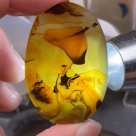 玛瑙/玉髓吊坠(不含链)未镶嵌