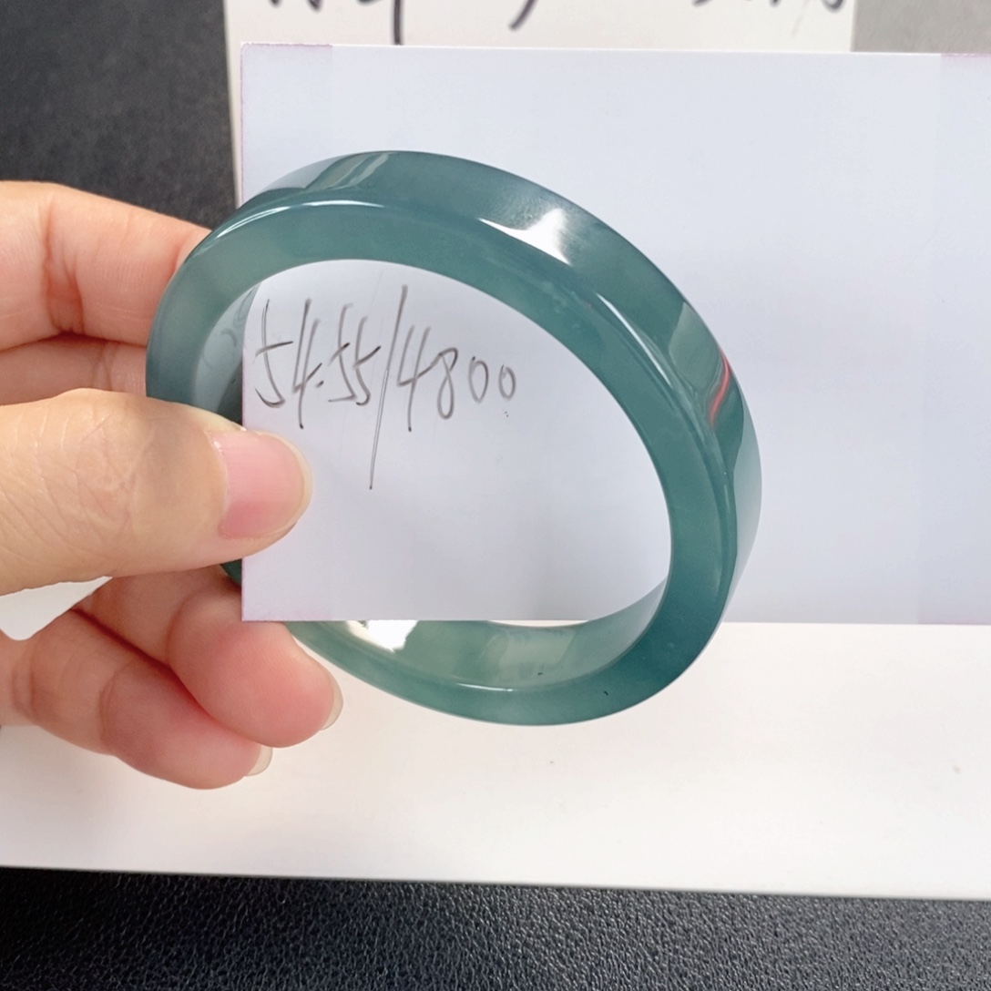 翡翠未镶嵌手镯天然翡翠