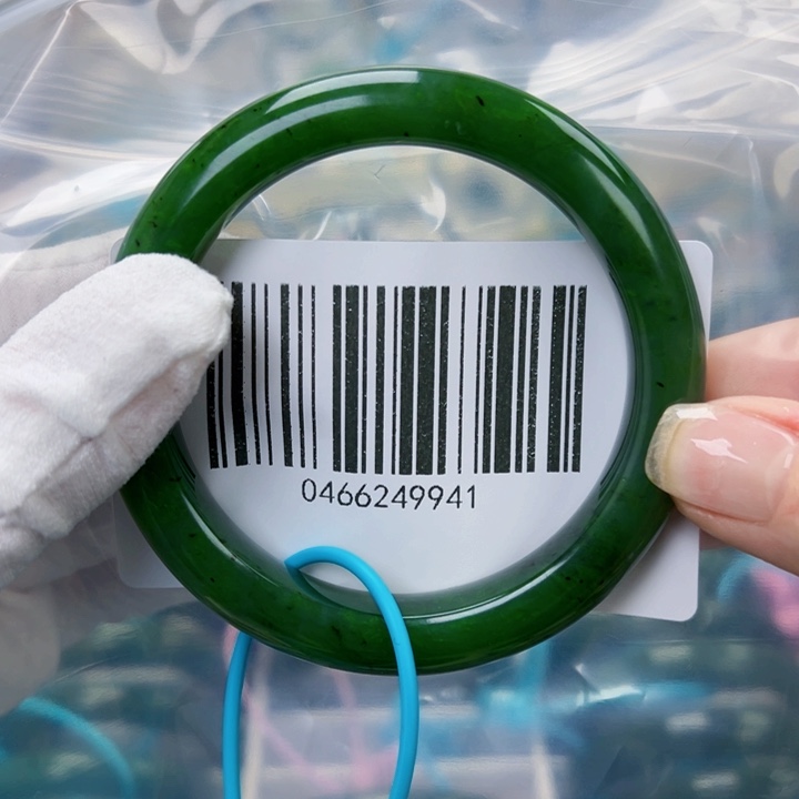 和田玉未镶嵌手镯包容5859