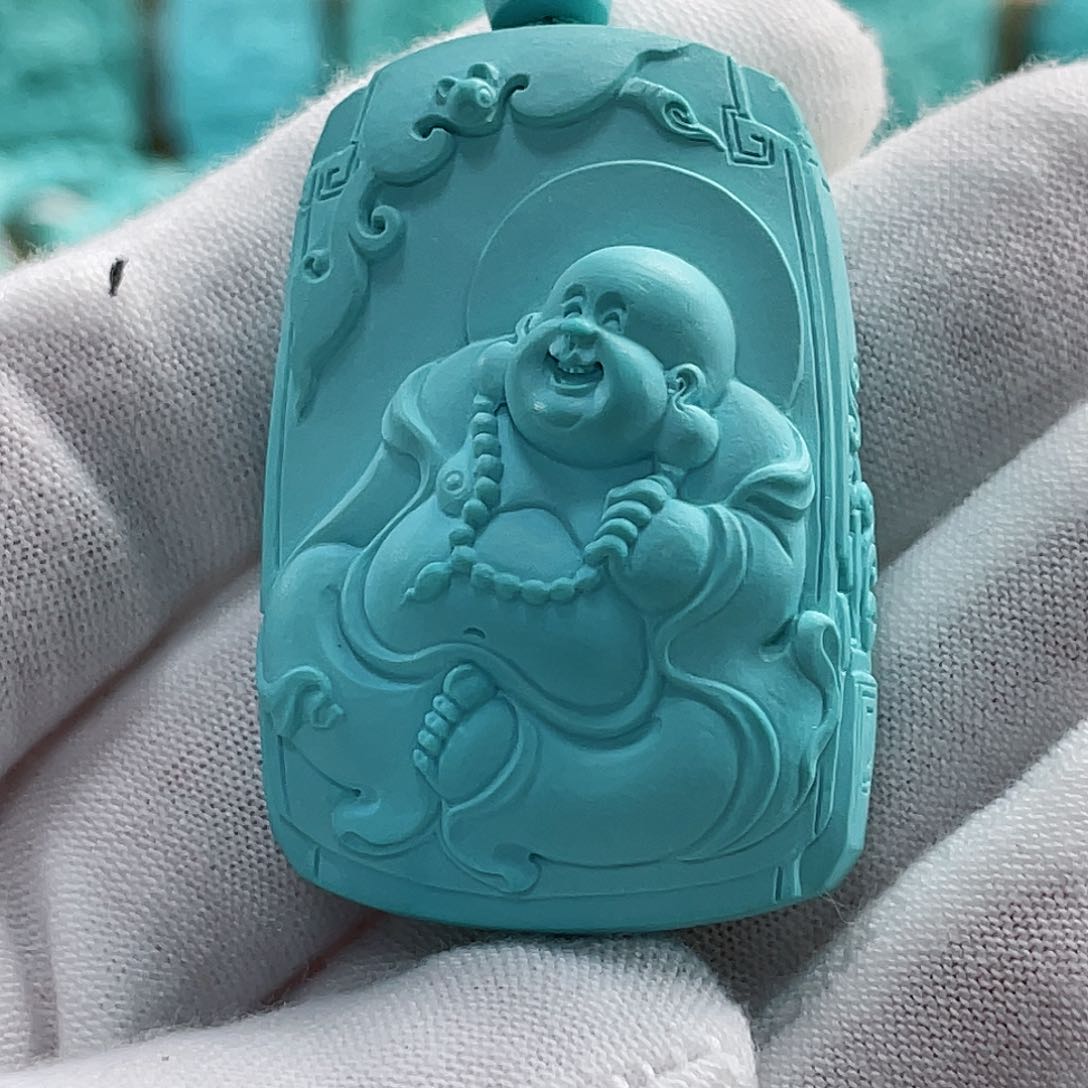 绿松石珠宝奇石未镶嵌