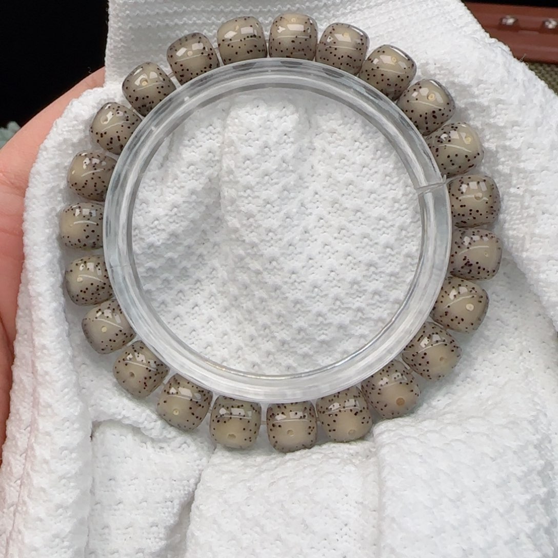 星月菩提手串白冰糖月朗星稀10*9