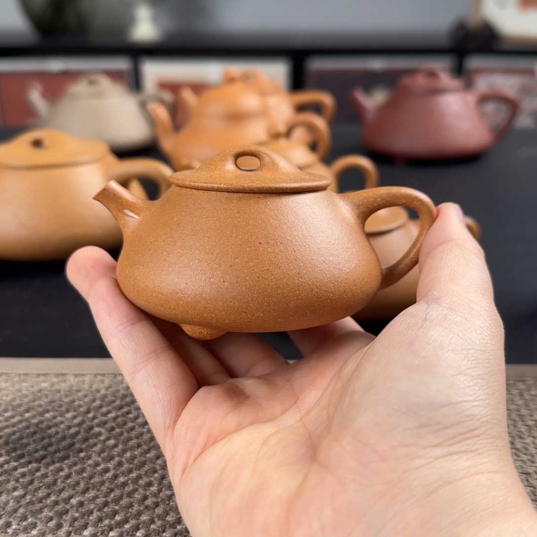 牛***头紫砂茶壶微瑕景舟