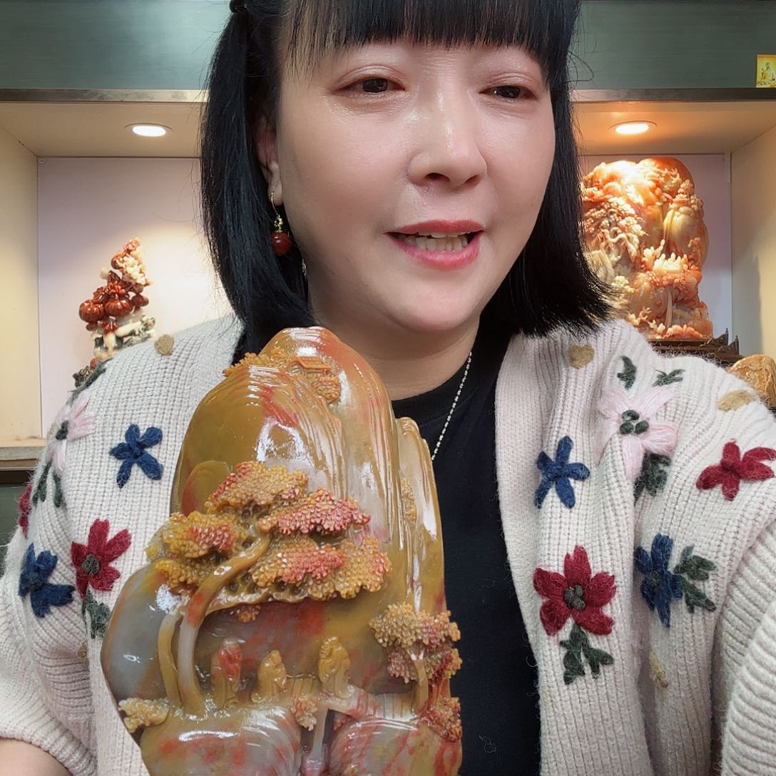 寿山石曾*曾寿山石摆件