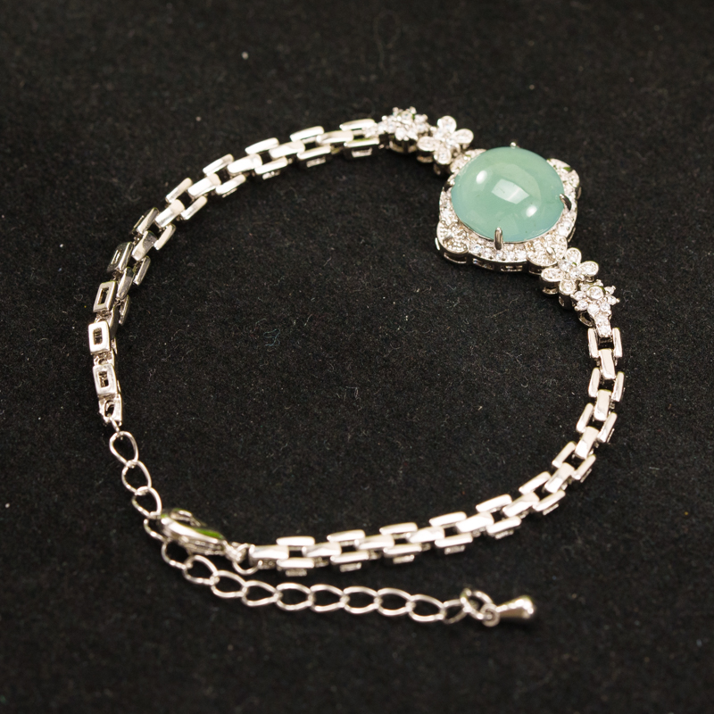 YL70117天然A货翡翠手链