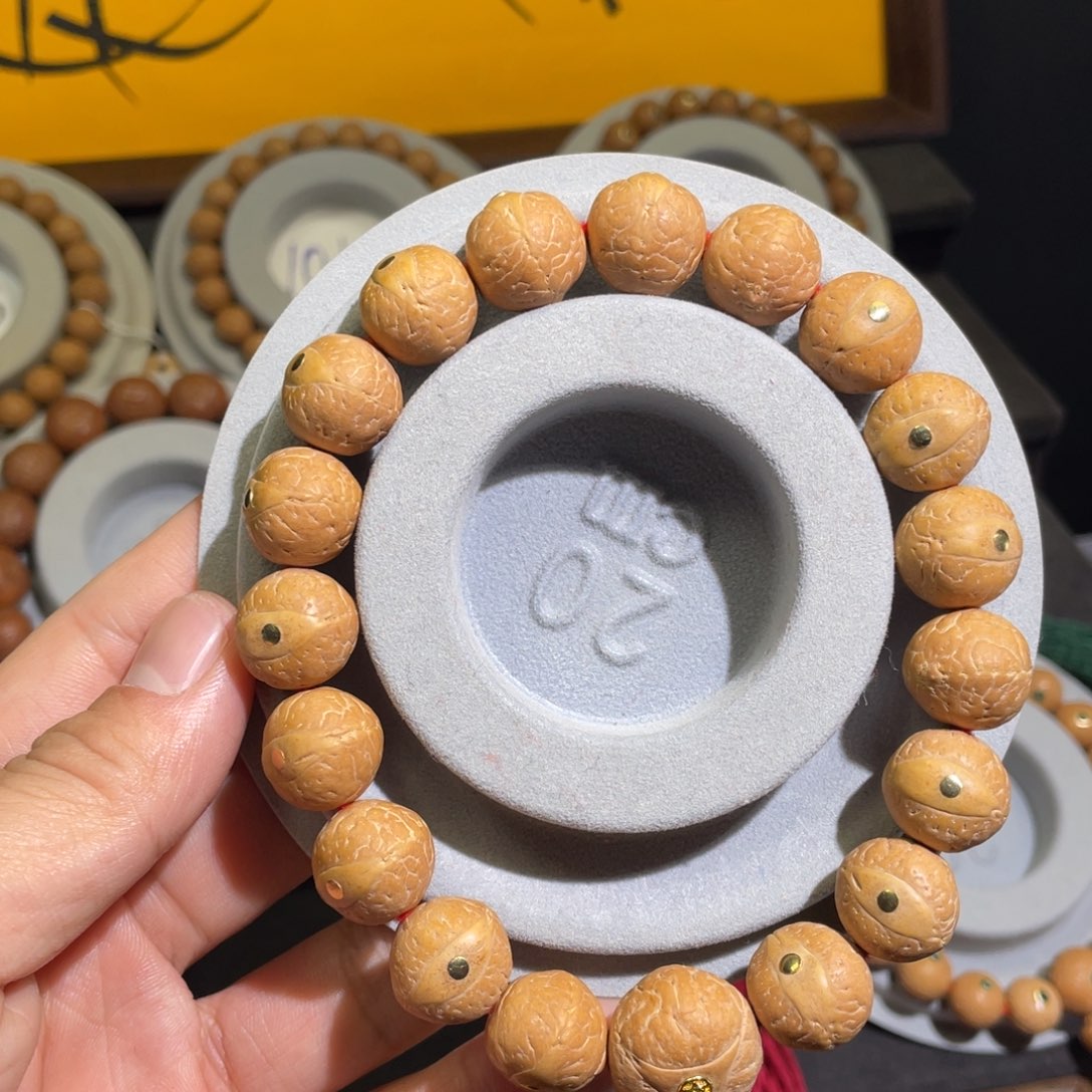 凤眼菩提手串铜丁15
